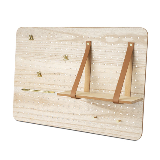 Tablero Multiusos Peg Wall Accesorios Mdf