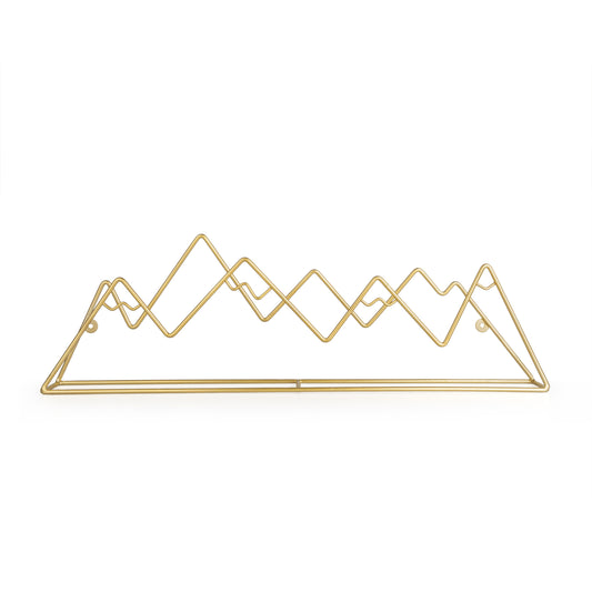 Colgador Pared Mountain Dorado