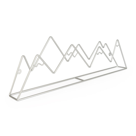 Colgador Pared Mountain Plateado