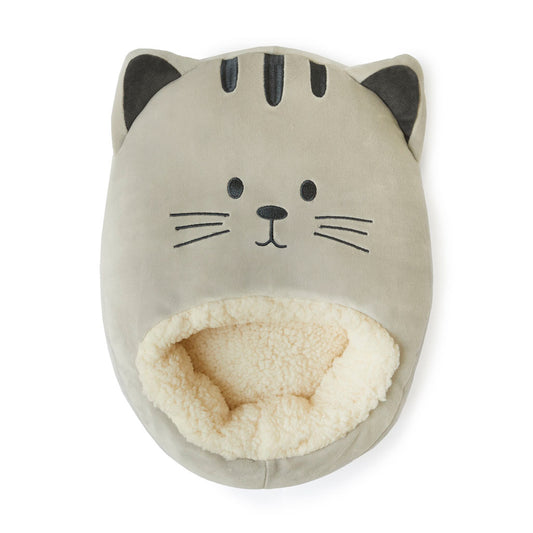 Calienta Pies Kitty Gris Poliéster
