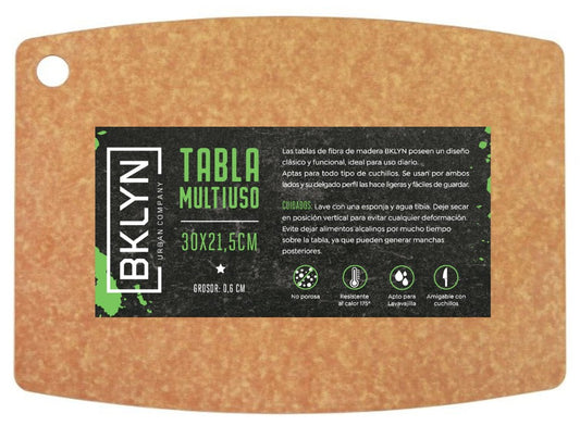 Tabla Multiuso S BKLYN — 30×21,5 cm