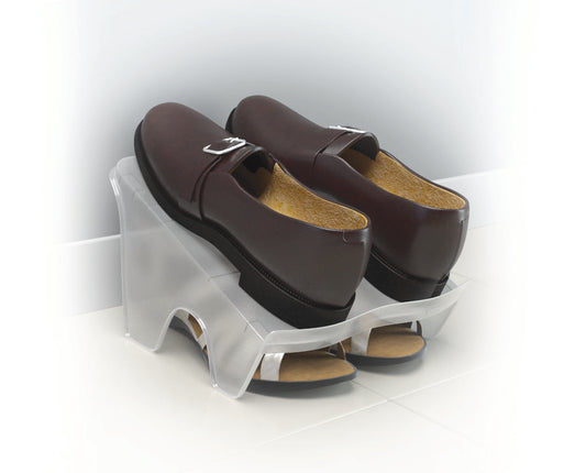 Zapatero Doble 2Unid Transparente Pp