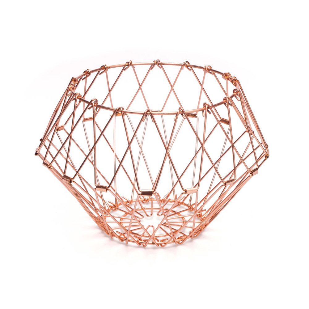 Frutero Multi Form Cobre Vintage Ajustable Metal