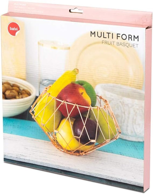 Frutero Multi Form Cobre Vintage Ajustable Metal
