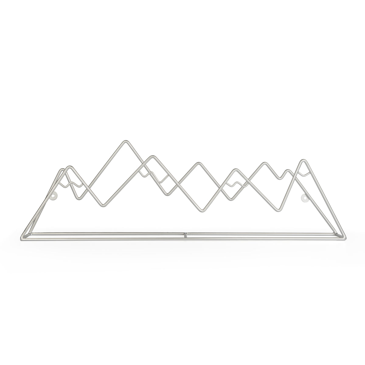 Colgador Pared Mountain Plateado