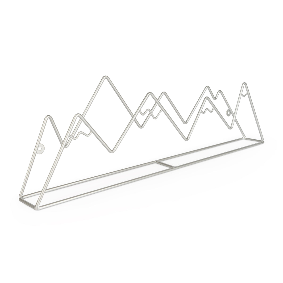 Colgador Pared Mountain Plateado