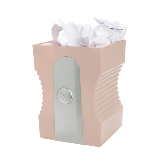 Papelera Sharpener Rosa Claro Plástico