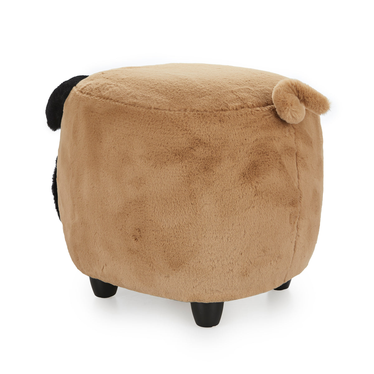 Taburete Le Carlin Marrón Madera/Poliéster