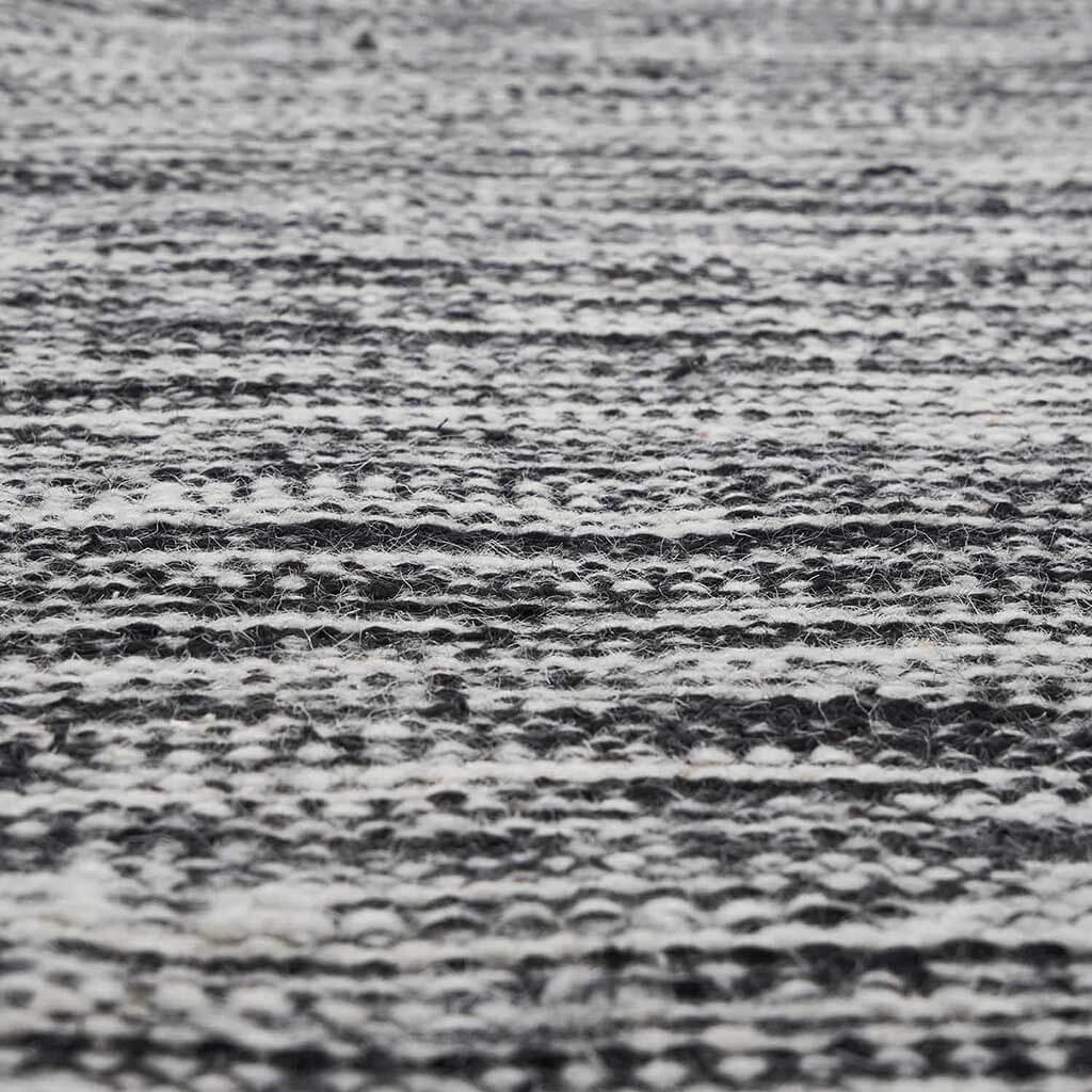 Alfombra Bombai L Degradé Flecos Negro/Beige