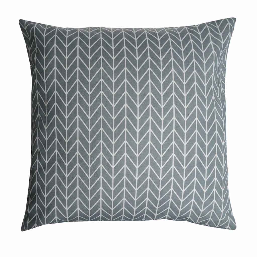 Funda Cojin Oslo Gris Espiga