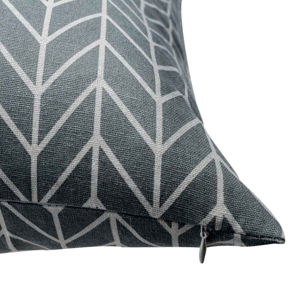 Funda Cojin Oslo Gris Espiga