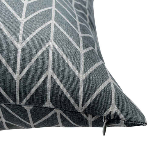 Funda Cojin Oslo Gris Espiga