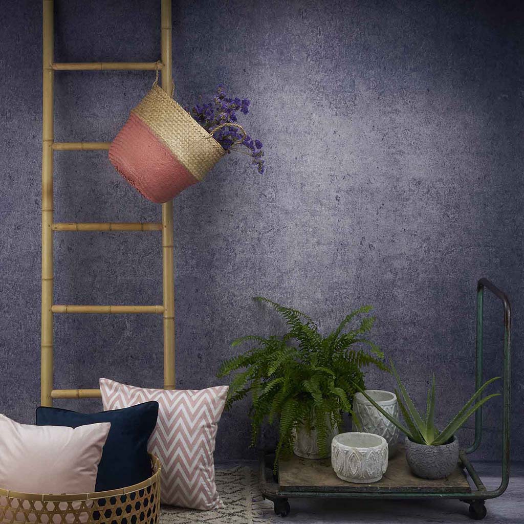 Cojín Zig Zag 50X50 Bordado Rosa/Blanco
