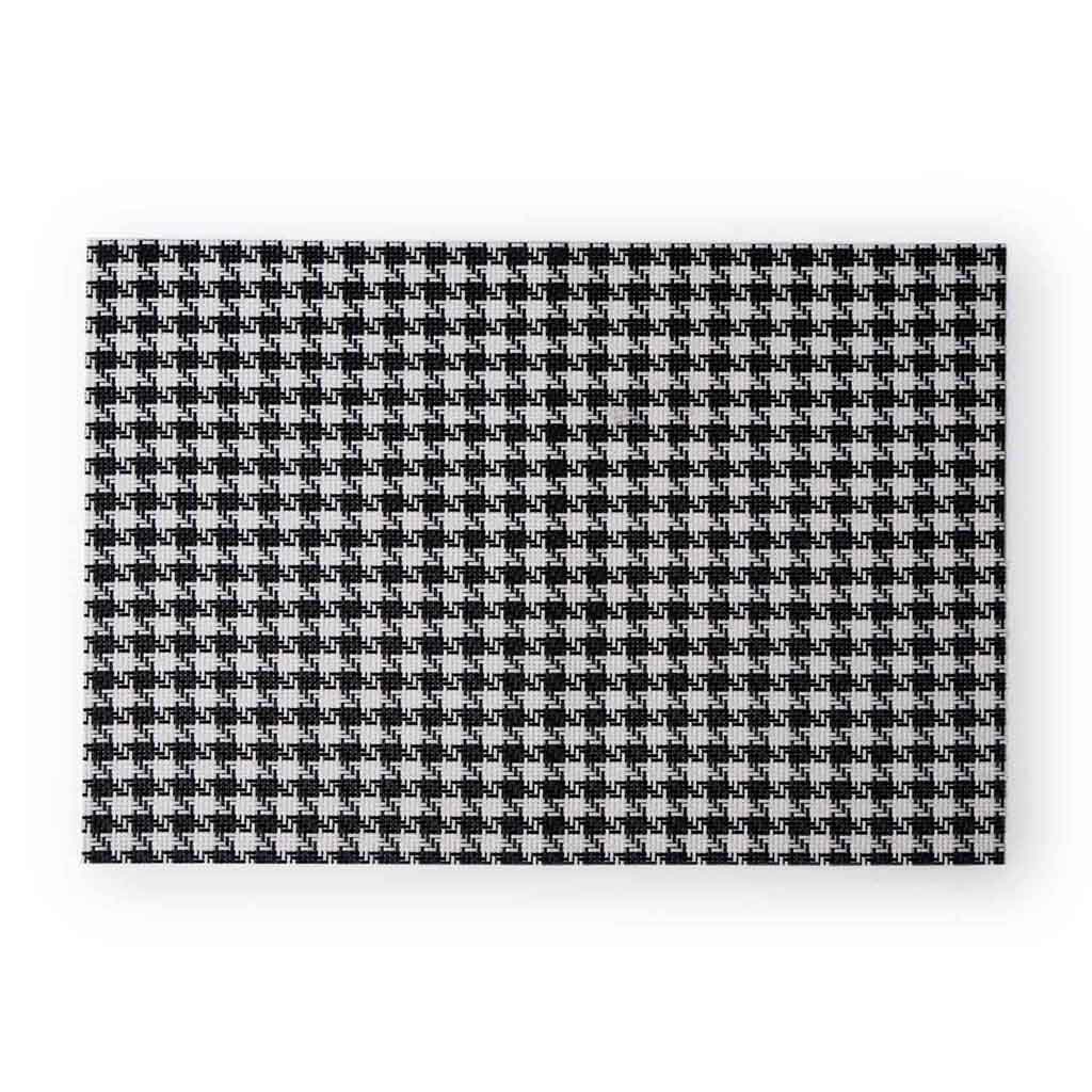 Set 2 Individuales Patagallo Pvc Blanco/Negro