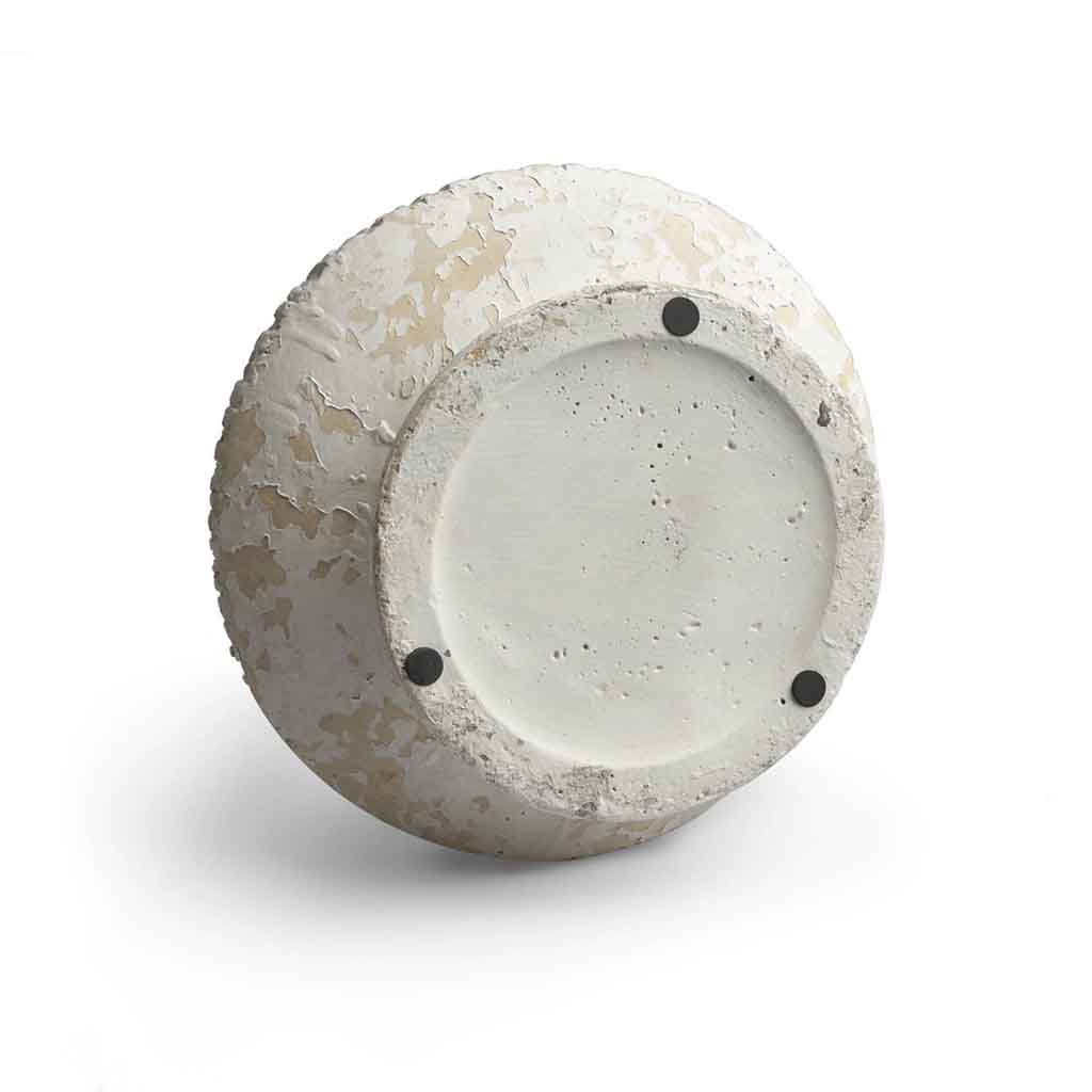 Maceta Myconos Copa Blanco Roto