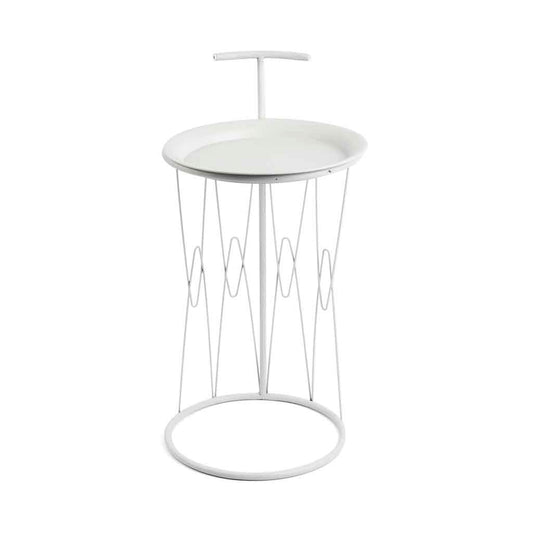 Pie Para Maceta Mr White Metal Blanco