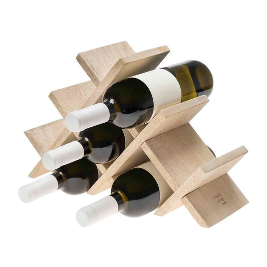 Botellero Vino Wine For 8 8 Botellas Natural