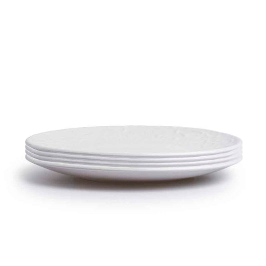 Set Vajilla Completo 16 Piezas Avignon Grabad Blanco