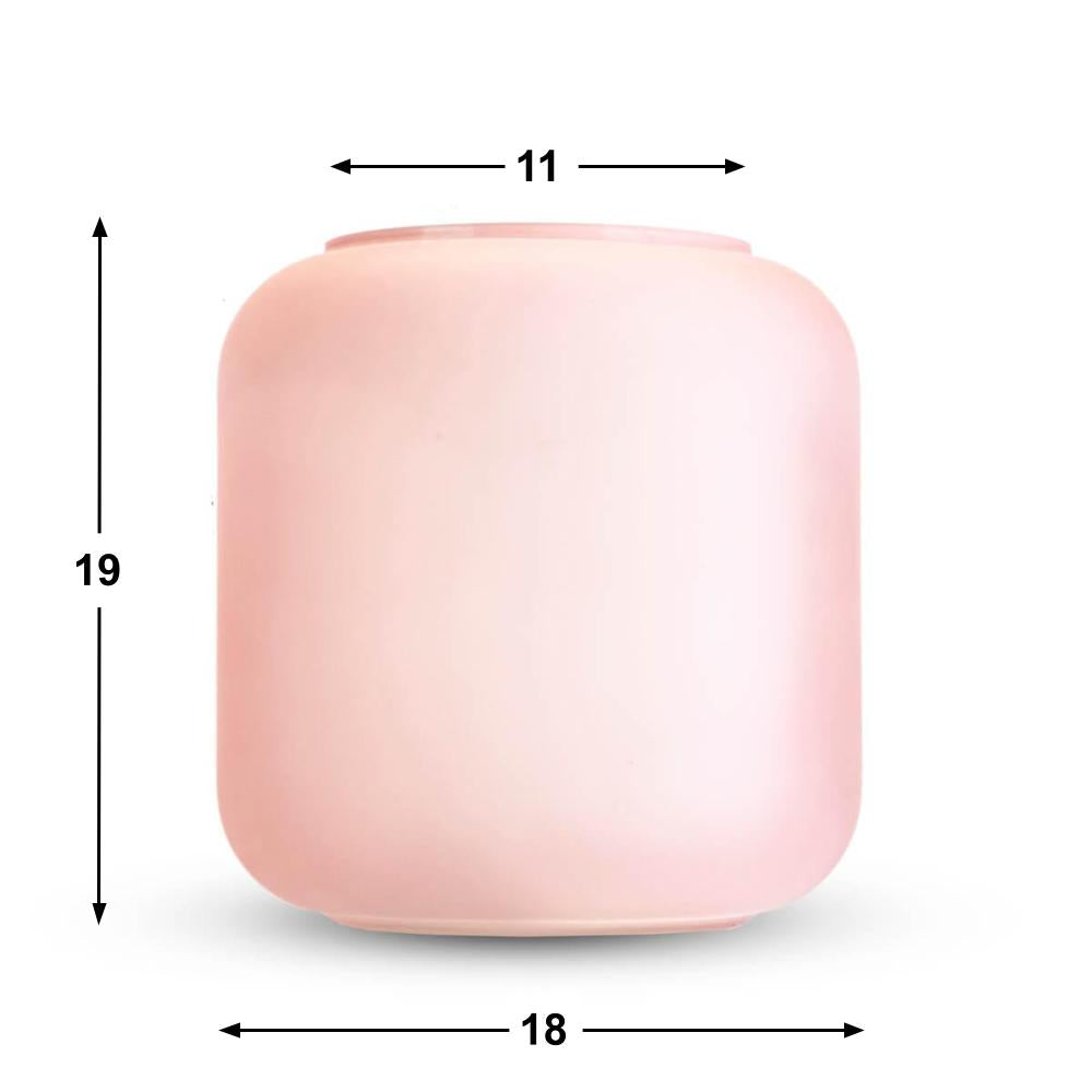 Jarrón Icy Pink Mate Rosa
